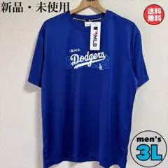 新品　MLB ドジャース　 DRY メッシュ　Tシャツ　3L 大きいサイズ　速乾
