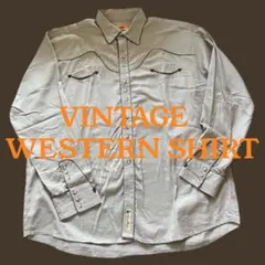 即購入OK‼️ 古着　ウエスタンシャツ　ヴィンテージ　アメカジ