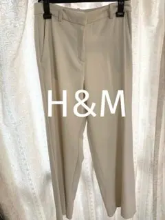 H&M レディース スラックス パンツ ベージュ 36 S エイチアンドエム