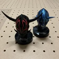 ②マスコレ【未開封】仮面ライダー555ブラスター　発光台座　シークレット メルカリ