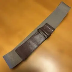 キャンバス✖️レザー ベルト