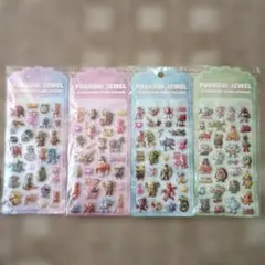 PUKKURI JEWEL　イタリアンブレインロット　シール　4枚セット