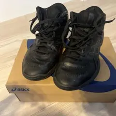 ASICS アシックス ゲルフープ バスケットボールシューズ ブラック　25cm