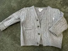 Ralph Lauren グレー カーディガン 24M