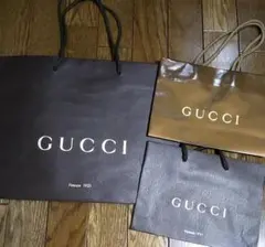 新品未使用★GUCCI グッチ★紙袋 ショップ袋　3枚セット☆