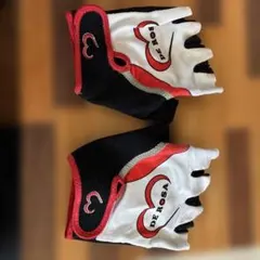 DE ROSA 半指グローブ 赤黒のサムネイル