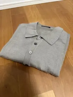 希少!! Morgano シルク混 ニットポロ