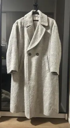 ViS チェスターコート　ライトグレー