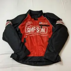 【美品❗️シンプソン】メッシュ　ジャケット　Mサイズ　SJ 8118 美品❗️シンプソン】メッシュジャケット Mサイズ SJ 8118 - メルカリ
