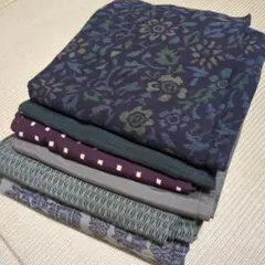 単衣着物まとめ売り6着！リメイク•お稽古用など☆