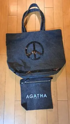 AGATHA トートバッグ 大容量のサムネイル
