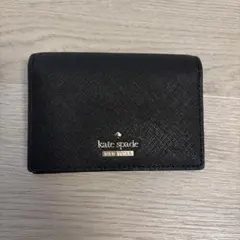 kate spade new york ミニ財布　カードケース　ブラック