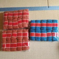 Sun Ruby 毛糸 オレンジ 青 セット