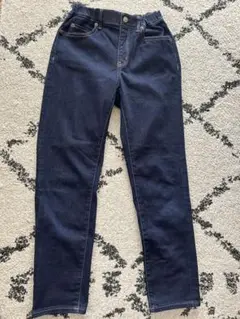 UNIQLO ユニクロ デニムパンツ 濃いブルー 150cm
