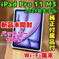 新品未開封 WiFi iPad Air 11インチ M3 第7世代 128GB