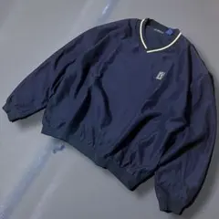 【US古着】PGA TOURリブライン　ナイロンプルオーバー　ゴルフウェア