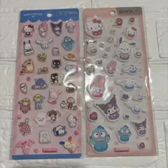 ★正規品★ぷっくりシール　サンリオキャラクターズ