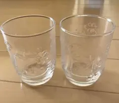 ハローキティ★ガラスコップ グラス　2個セット