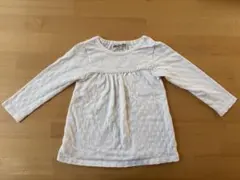 長袖 ロンT 90 90サイズ 白 Love&Peace&Moneyのサムネイル
