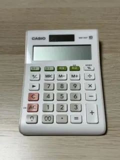 電卓 CASIO MW-100T 卓上計算機ソーラー電源 カシオ