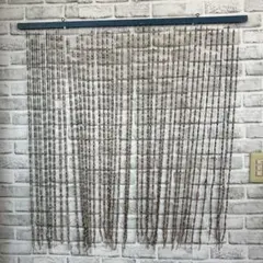 B-2 珠のれん 玉のれん 昭和レトロ アーチなし 暖簾 アンティーク
