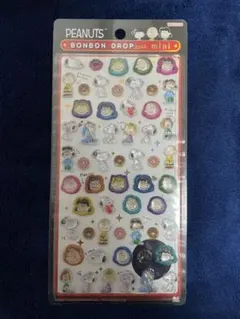 PEANUTS BONBON DROP mini シール スヌーピー【正規品】