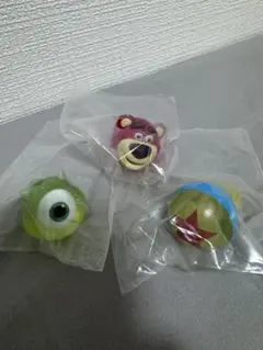 ピクサー　リング　マイク　ロッツォ　ピクサーボール　3点セット