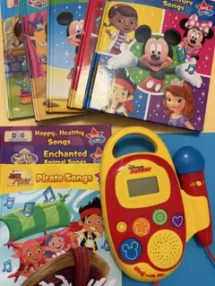 ★美品★ ディズニー　Sing with Me 絵本8冊　マイク　英語　知育のサムネイル