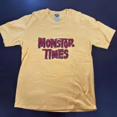 MONSTOR TIMES Tシャツ イエロー