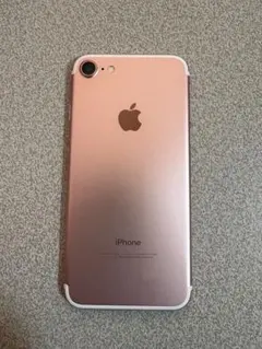 【美品】iPhone7 ローズゴールド 32GB 80%
