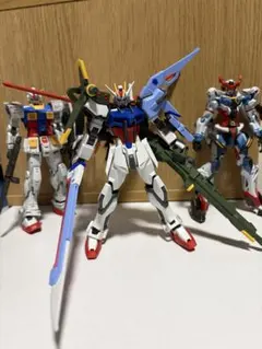 ガンプラ HG MG フルメカニクス 完成品 5体セット - メルカリ