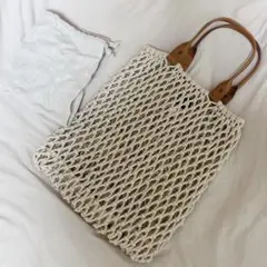 MAISON N.H PARIS コットンメッシュバッグのサムネイル