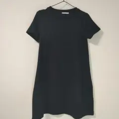 ZARA TRF ブラック ミニワンピース 半袖