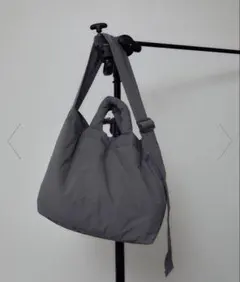 新品未使用 MAMU MALTI PUFFER BAG グレージュ - メルカリ