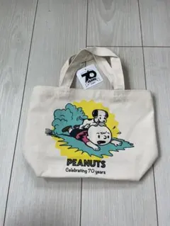 【PEANUTS】スヌーピー70周年トートバッグ