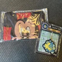 ディズニー Happyくじ ポーチ＆ラバーチャーム 2点セット