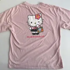 BLUE MOON BLUE ハローキティ 半袖Tシャツ ピンク　サンリオのサムネイル