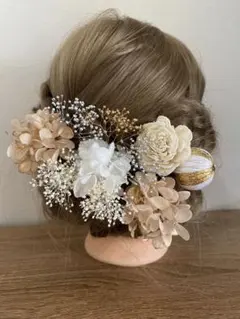 和装髪飾り　、♪ 結婚式　卒業式　成人式　七五三。　NO.16