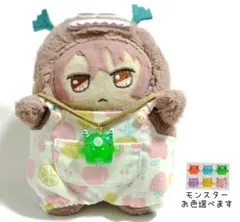 モンぬいサイズ サロペット&アクセサリー（フルーツ柄×モンスター）