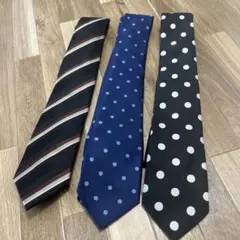 SIMPLE PHRASE CRAVAT ネクタイ3本セット