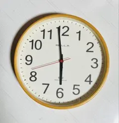 BELLA 木製 壁掛け アナログ掛時計