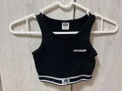 ANAP KIDS タンクトップ ブラック 110cmのサムネイル