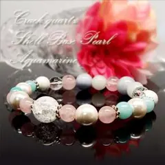 素敵な恋愛を呼ぶ！天然石 パワーストーン デザインブレスレット