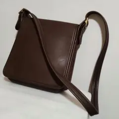 ★COACH オールドコーチ メッセンジャー ショルダーバッグ ブラウン