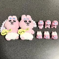 おぱんちゅうさぎ ぬいぐるみ キーホルダー マスコット セット