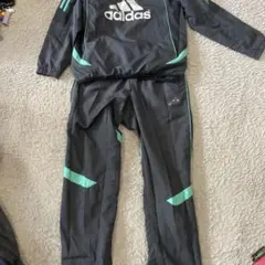 adidas ジャージセット グレー/ターコイズ