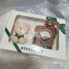 韓国　スターバックス　スタバ　熊　馬　ノベルティ　栓抜き　マグネット