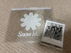 Snow Man カレンダー2026 ポーチ インスタント写真風カード