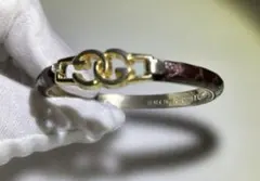 GUCCIバングル　イタリア　パイソン　オールドグッチ　ヴィンテージブレスレットのサムネイル