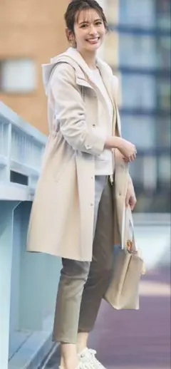 anysis エニィスィス　スプリングコート　フーデットコート